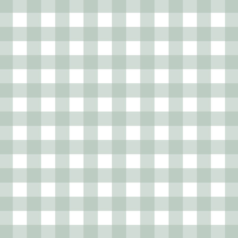 Wallpaper Plaid Green/ Sage Green Buffalo Check Wallpaper/ Removable/ Peel and Stick/ Unpasted Wallpaper/ Pre-Pasted Wallpaper WW2037