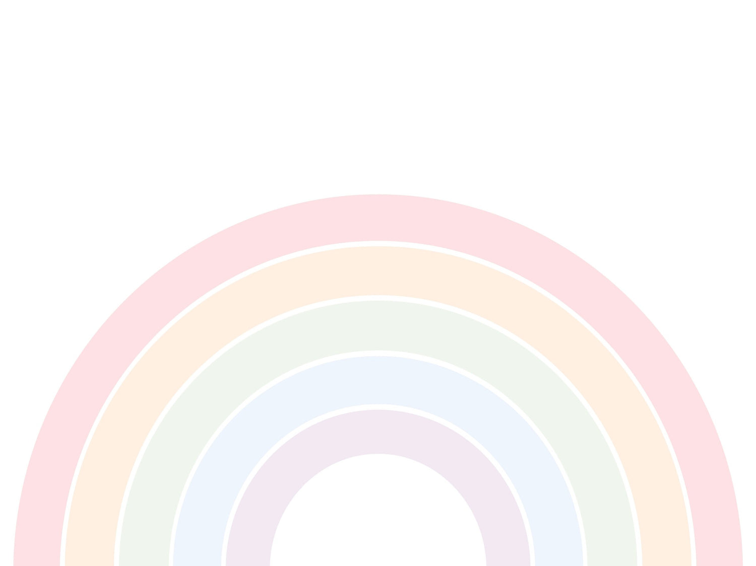 Wallpaper Rainbow/ Pastel Rainbow Wallpaper/ Removable Wallpaper/ Peel and Stick Wallpaper/ Unpasted Wallpaper/ Pre-Pasted Wallpaper WW2089
