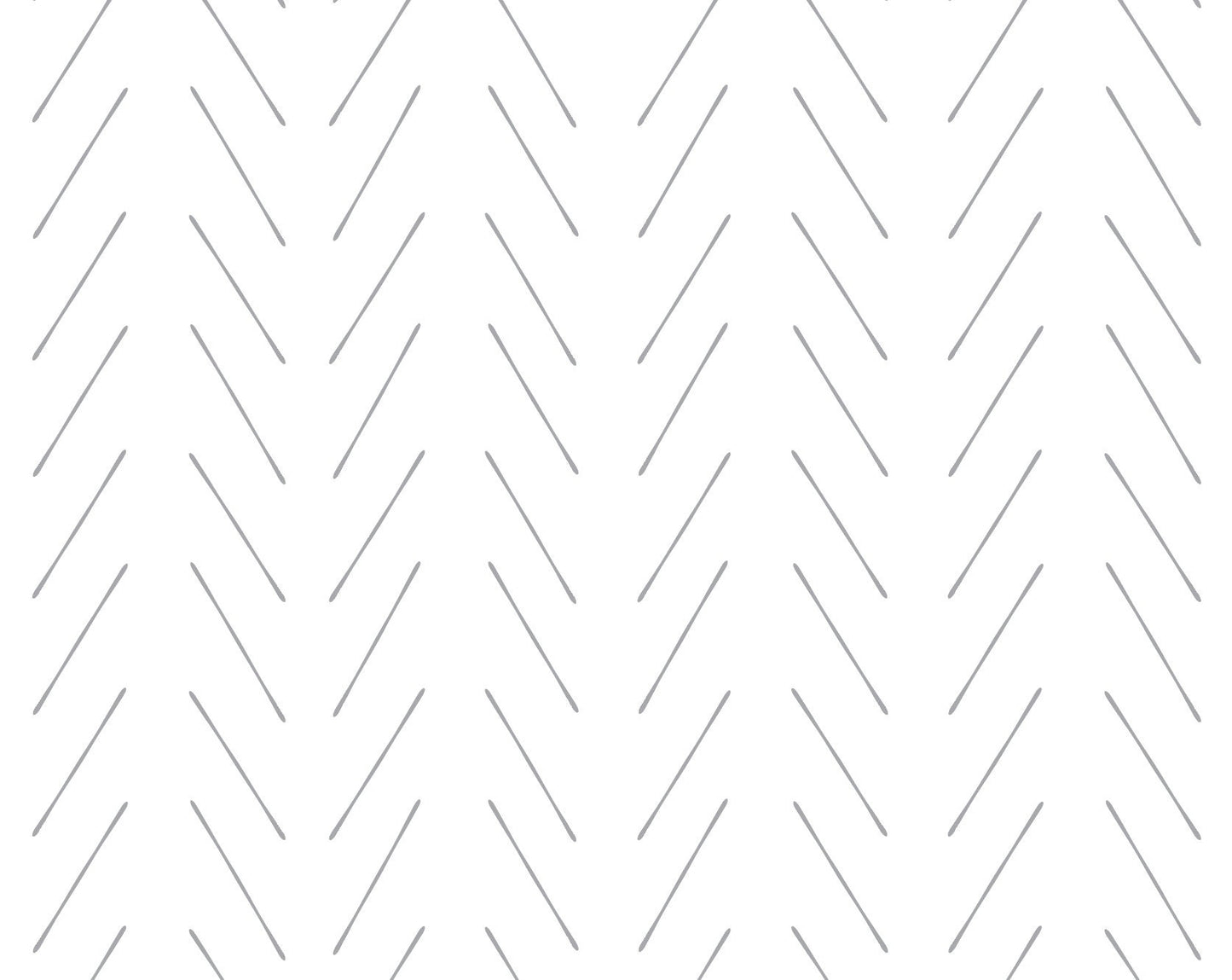 Peel and Stick Wallpaper Gray/ Gray Modern Hand Drawn Herringbone Wallpaper/ Removable Wallpaper/ Unpasted/ Pre-Pasted Wallpaper WW2126