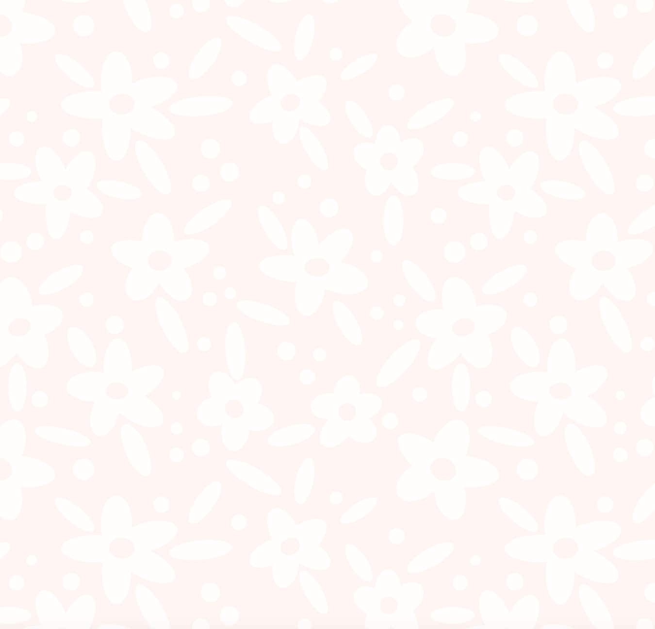 Peel and Stick Wallpaper Floral/ Blushing Daisy Wallpaper/ Removable Wallpaper/ Unpasted Wallpaper/ Pre-Pasted Wallpaper WW2215