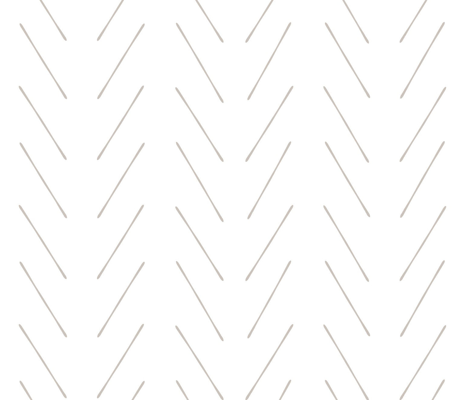 Peel and Stick Wallpaper Gray/ Warm Gray Modern Hand Drawn Herringbone Wallpaper/ Removable Wallpaper/ Unpasted/ Pre-Pasted Wallpaper WW2206