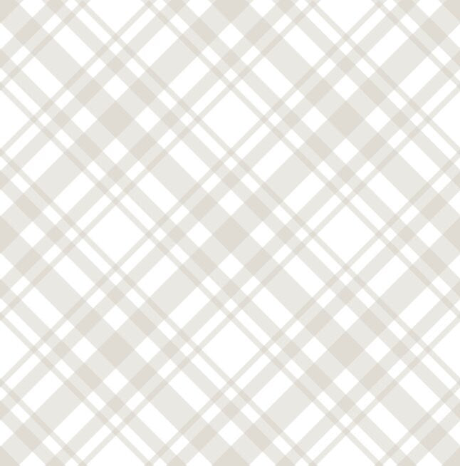 Wallpaper Plaid/ Diagonal Beige Plaid Wallpaper/ Removable/ Peel and Stick Wallpaper/ Unpasted Wallpaper/ Pre-Pasted Wallpaper WW2316