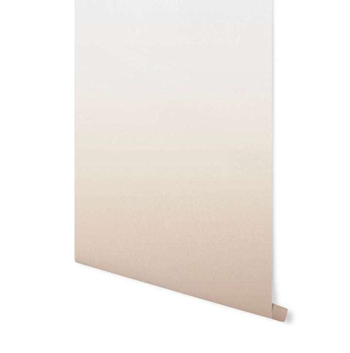 Wallpaper Ombre Tan Boho/ Peel and Stick Wallpaper/ Warm Brown Ombre Wallpaper/ Removable Wallpaper/ Unpasted/ Pre-Pasted Wallpaper WW2317