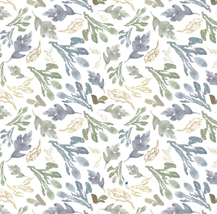 Peel and Stick Wallpaper Floral/ Ethereal Leaves Wallpaper/ Removable Wallpaper/ Unpasted Wallpaper/ Pre-Pasted Wallpaper WW2233