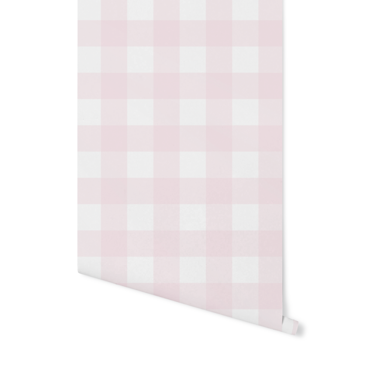 Soft Pink Buffalo Check Wallpaper WW2223