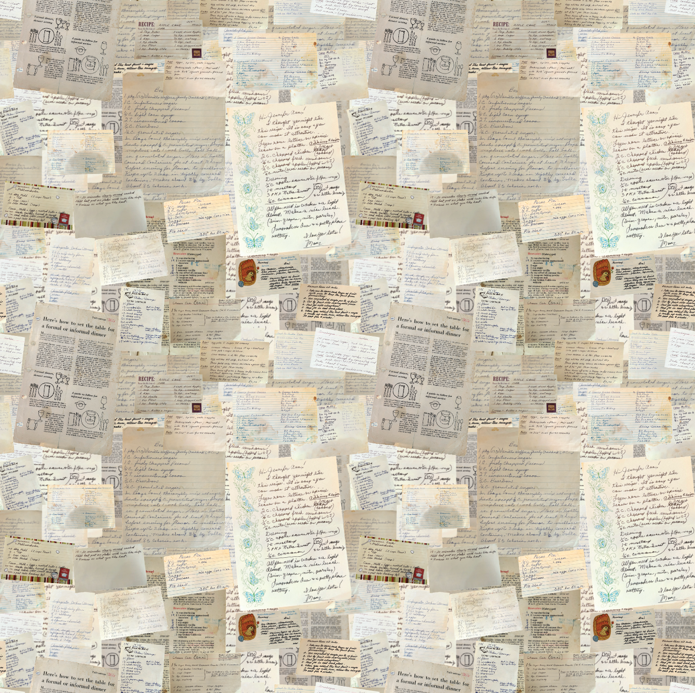 Custom Recipe Wallpaper WW2514