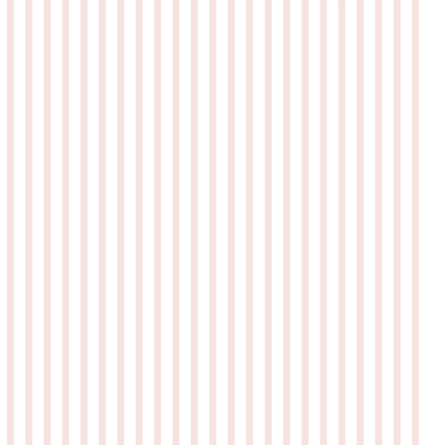 Soft Coral Pink Summer Stripes, thin seersucker inspired beige striped wallpaper WW2527