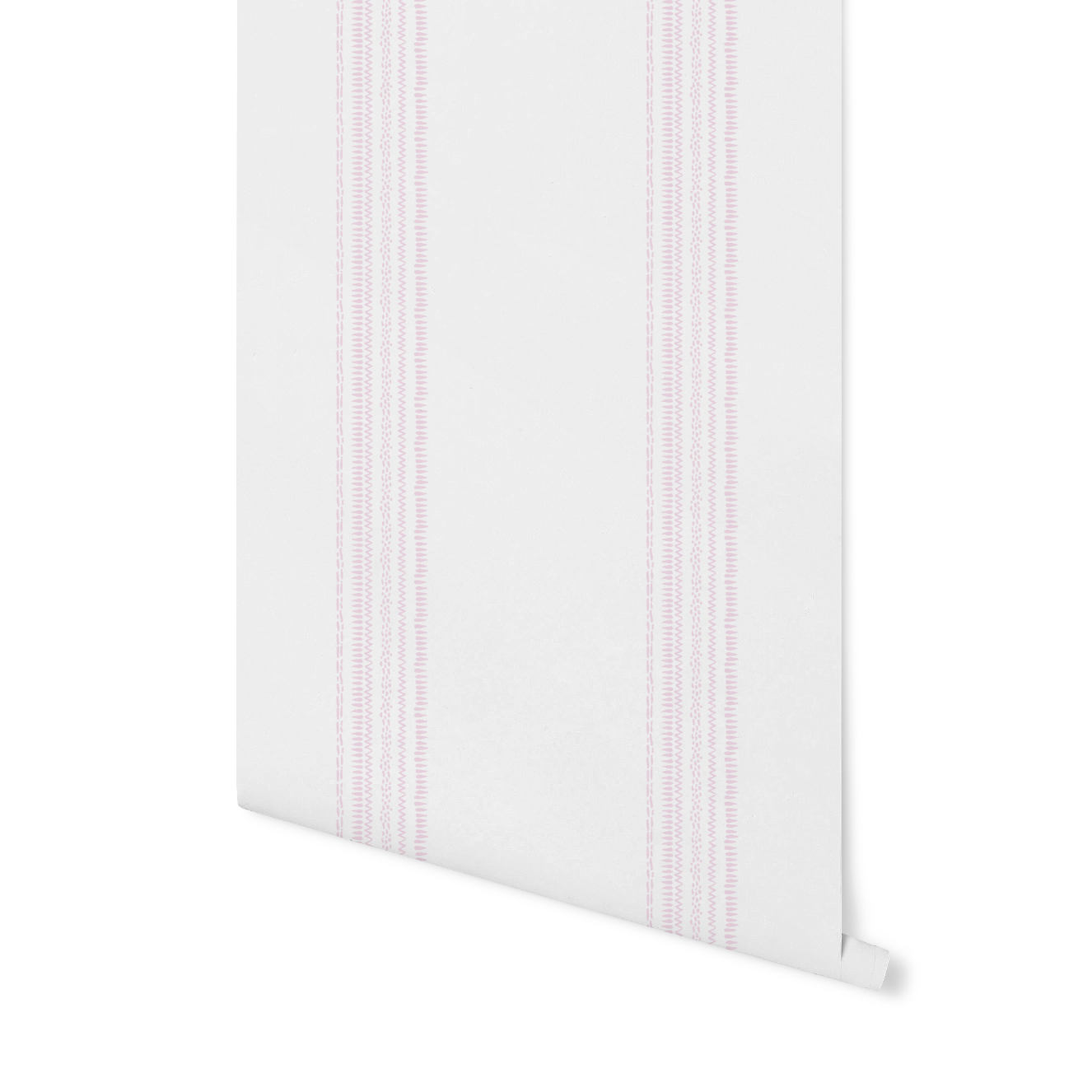 Pink Vertical Grouped Whimsical Stripes Wallpaper WW2601