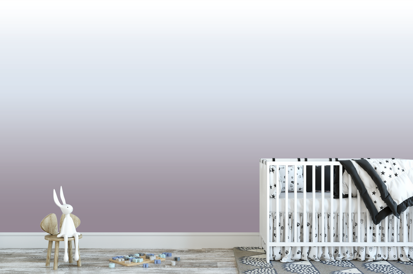 Wisteria Whisper Ombre Wallpaper WW2616