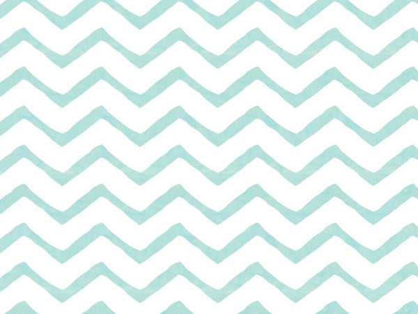 Peel and Stick Wallpaper Blue/ Baby Blue Chevron Wallpaper/ Removable Wallpaper/ Unpasted Wallpaper/ Pre-Pasted Wallpaper WW1736