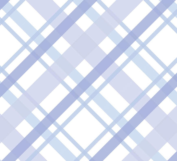 Wallpaper Plaid Blue/ Baby Blue Plaid Wallpaper/ Removable Wallpaper/ Peel and Stick Wallpaper/ Unpasted Wallpaper/ Pre-Pasted Wallpaper