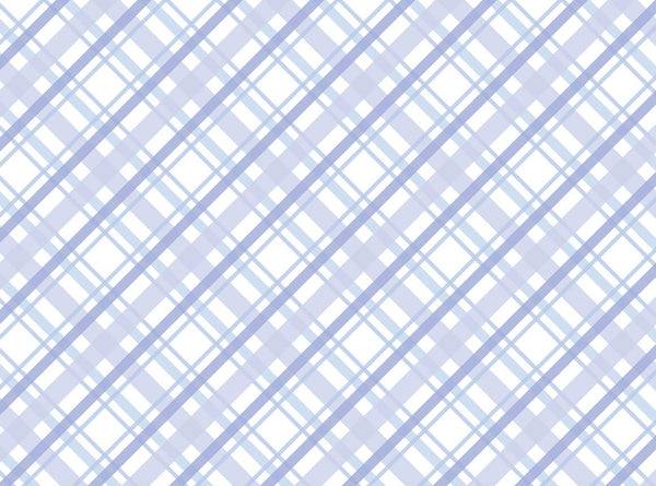 Wallpaper Plaid Blue/ Baby Blue Plaid Wallpaper/ Removable Wallpaper/ Peel and Stick Wallpaper/ Unpasted Wallpaper/ Pre-Pasted Wallpaper