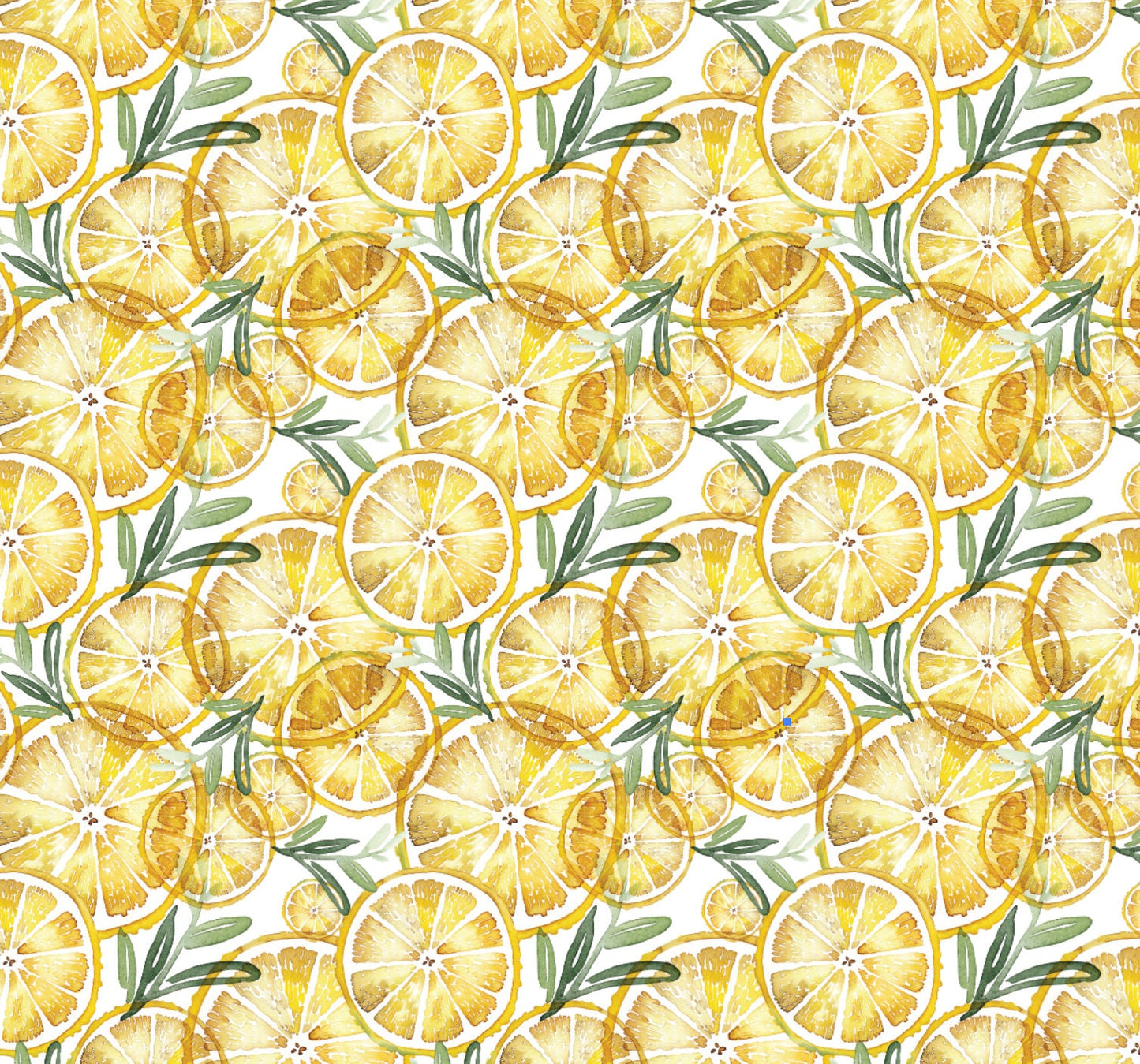 Yellow Citrus Fruit Lemon Wallpaper/ Watercolor Lemon Slices Wallpaper/ Peel and Stick Wallpaper/ Removable/ Unpasted Wallpaper WW2084