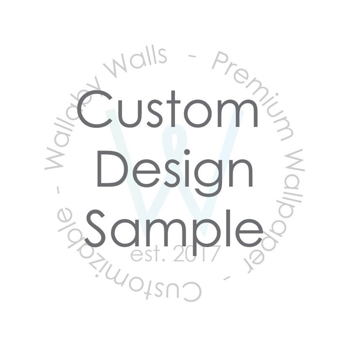 Custom Design Wallaby Walls Wallpaper Sample Order