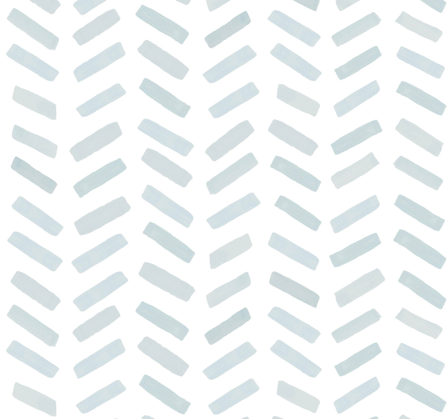 Peel and Stick Wallpaper Blue/ Baby Blue Brush Stroke Chevrons Wallpaper/ Removable Wallpaper/ Unpasted Wallpaper/ Wallpaper WW2234