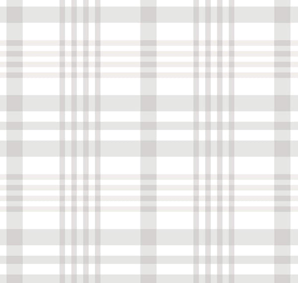 Wallpaper Plaid/ Sophisticated Beige Plaid Wallpaper/ Removable/ Peel and Stick Wallpaper/ Unpasted Wallpaper/ Pre-Pasted Wallpaper WW2235