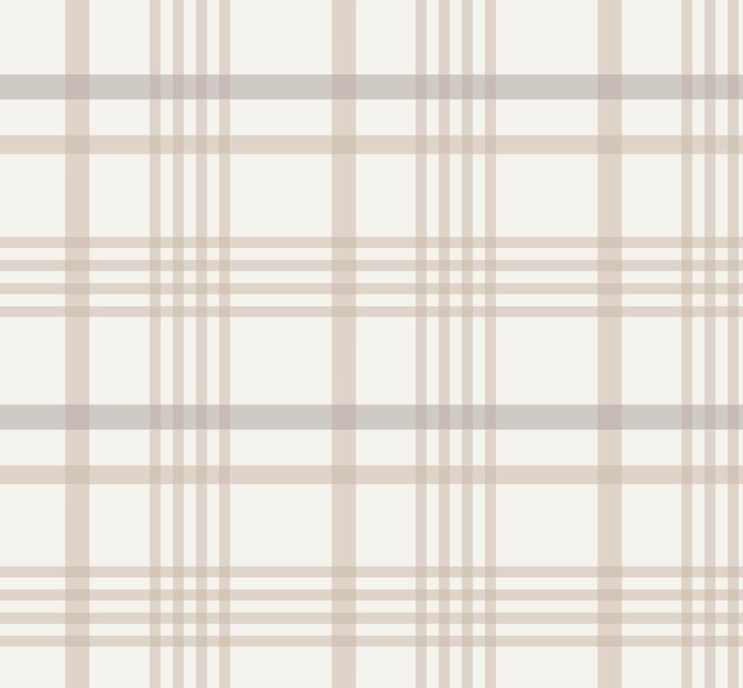 Wallpaper Plaid Brown/ Cozy Brown Plaid Wallpaper/ Removable Wallpaper/ Peel and Stick Wallpaper/ Unpasted/ Pre-Pasted Wallpaper WW2249