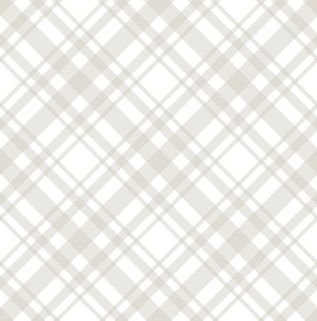 Wallpaper Plaid/ Diagonal Beige Plaid Wallpaper/ Removable/ Peel and Stick Wallpaper/ Unpasted Wallpaper/ Pre-Pasted Wallpaper WW2316