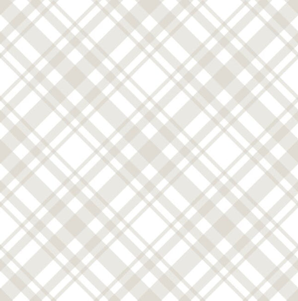 Wallpaper Plaid/ Diagonal Beige Plaid Wallpaper/ Removable/ Peel and Stick Wallpaper/ Unpasted Wallpaper/ Pre-Pasted Wallpaper WW2316