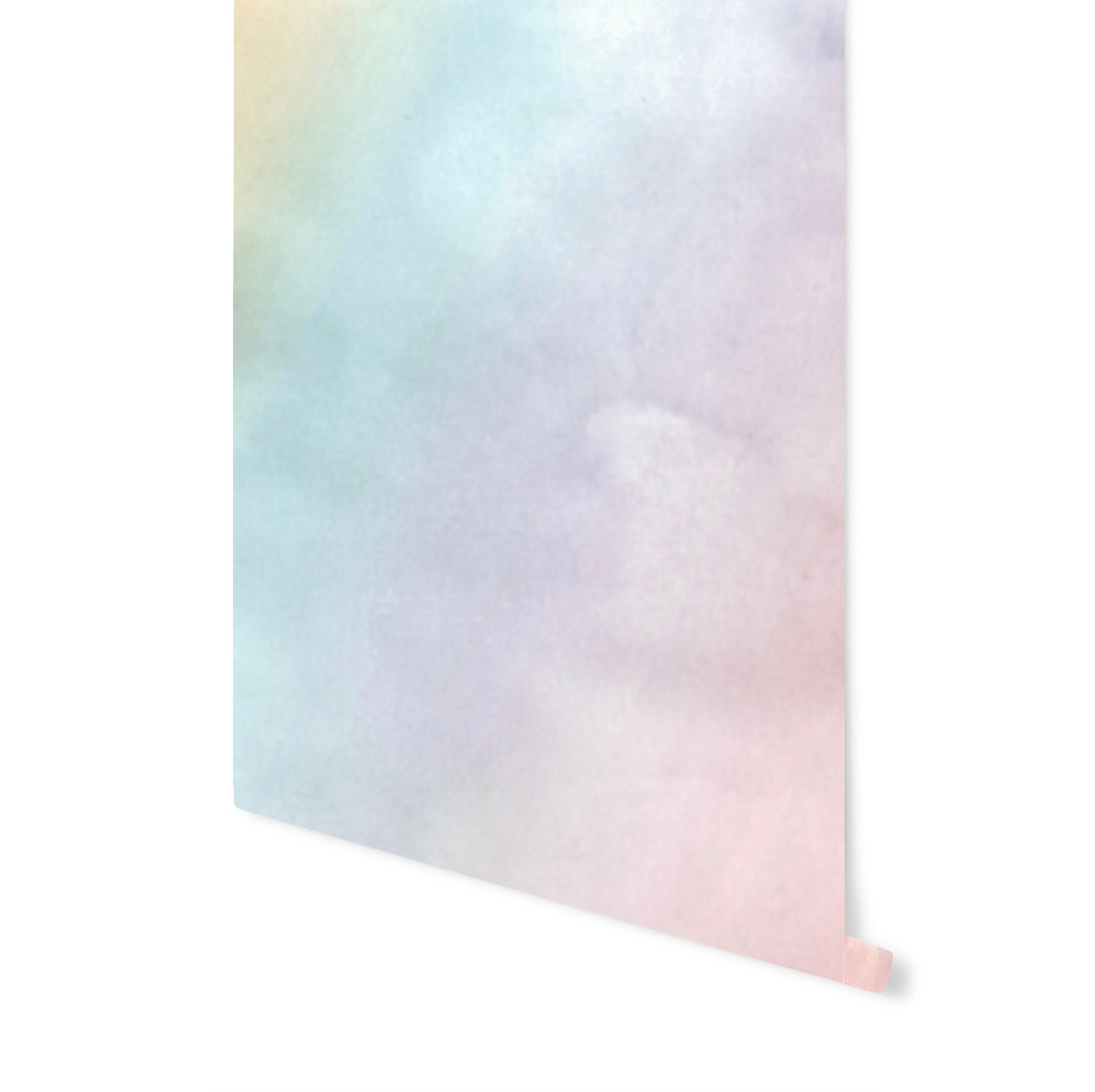 Boho Watercolor Rainbow Mural/ Rainbow Watercolor Wallpaper/ Removable Wallpaper/ Peel and Stick/ Unpasted/ Pre-Pasted Wallpaper WW2402