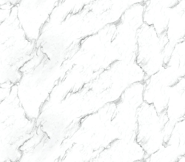 White and Gray Marble Wallpaper/ Removable Wallpaper/ Peel and Stick/ Unpasted/ Pre-Pasted Wallpaper WW20107