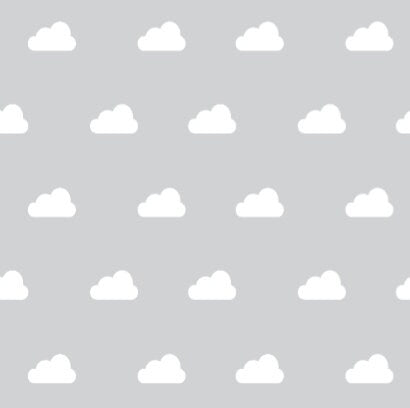 Cloud Wallpaper // Removable Wallpaper // Peel and Stick Wallpaper // Unpasted Wallpaper // Pre-Pasted Wallpaper