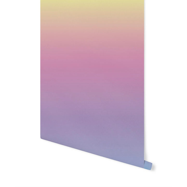 Wallpaper Unicorn Ombre Rainbow Peel and Stick Wallpaper/ Unicorn Ombre Wallpaper/ Removable/ Unpasted/ Pre-Pasted Wallpaper WW20112