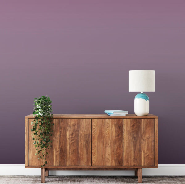 Wallpaper Ombre Purple/ Peel and Stick Wallpaper Purple/ Plum Ombre Wallpaper/ Removable/ Unpasted/ Pre-Pasted Wallpaper WW1836