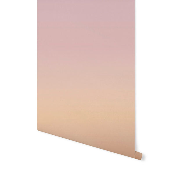 Wallpaper Ombre Pink Boho/ Peel and Stick Wallpaper Boho/ Boho Sunset Ombre Wallpaper/ Removable Wallpaper/ Unpasted/ Pre-Pasted WW2119