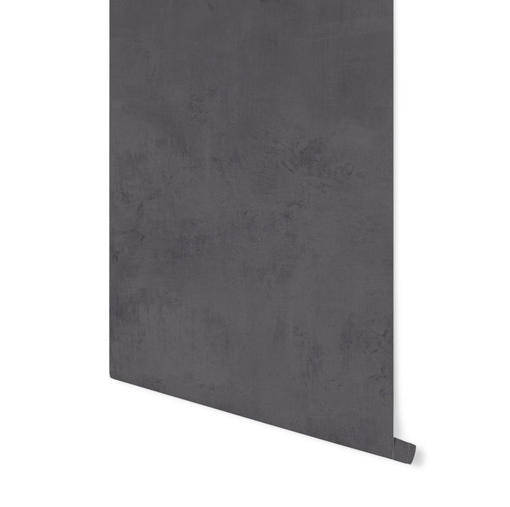 Dark Smooth Concrete Wallpaper // Removable Wallpaper// Peel and Stick Wallpaper// Unpasted Wallpaper // Pre-Pasted Wallpaper WW1911