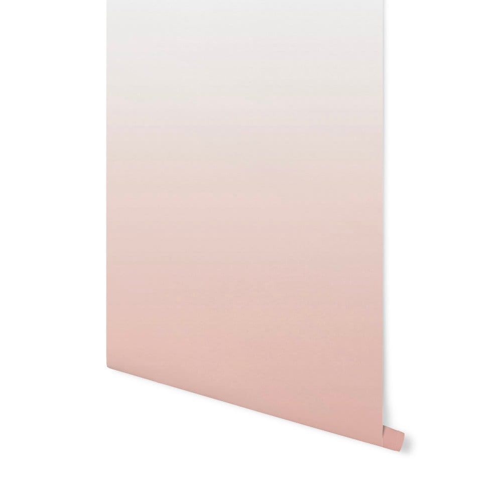 Wallpaper Ombre Pink/ Peel and Stick/ Petal Pink Ombre Wallpaper/ Removable Wallpaper/ Unpasted Wallpaper/ Pre-Pasted Wallpaper WW2214