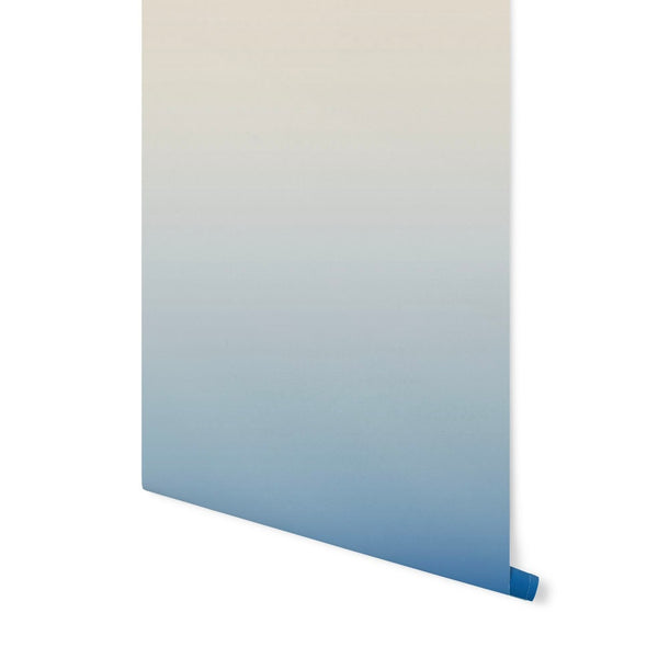 Wallpaper Ombre Beach Blue/ Peel and Stick Wallpaper/ Sand and Water Ombre Wallpaper/ Removable Wallpaper/ Unpasted/ Pre-Pasted WW2142