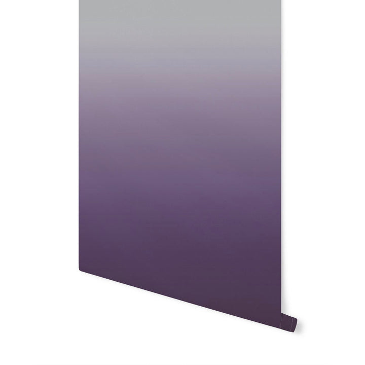 Wallpaper Ombre Purple Gray/ Peel and Stick Wallpaper Purple/ Plum and Pastel Gray Ombre Wallpaper/ Removable/ Unpasted/ Pre-Pasted WW2108