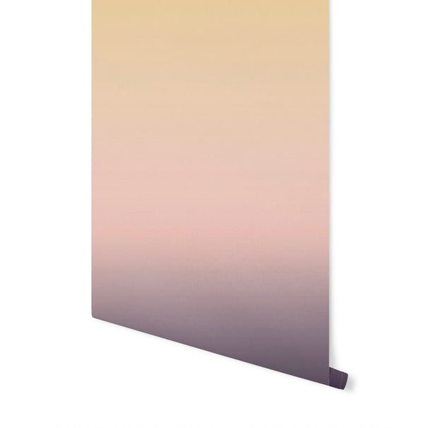 Wallpaper Ombre Boho/ Peel and Stick Wallpaper/ Boho Sunrise Ombre Wallpaper/ Removable Wallpaper/ Unpasted/ Pre-Pasted Wallpaper WW2242