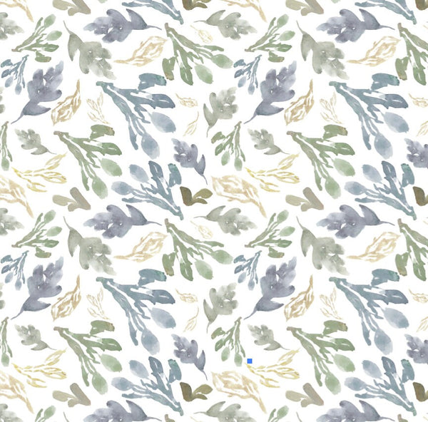 Peel and Stick Wallpaper Floral/ Ethereal Leaves Wallpaper/ Removable Wallpaper/ Unpasted Wallpaper/ Pre-Pasted Wallpaper WW2233