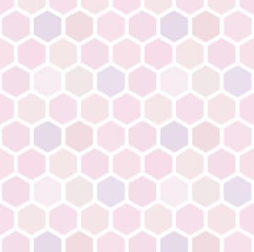 Pink Hexagon Wallpaper/ girls nursery teen playroom baby wallpaper/ Unpasted Wallpaper/ Pre-Pasted Wallpaper WW20117