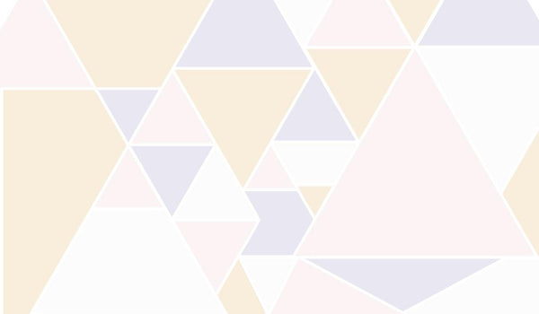 Abstract Pastel Triangles Wallpaper Mural/ Removable Wallpaper/ Unpasted Wallpaper/ Pre-Pasted Wallpaper WW1849