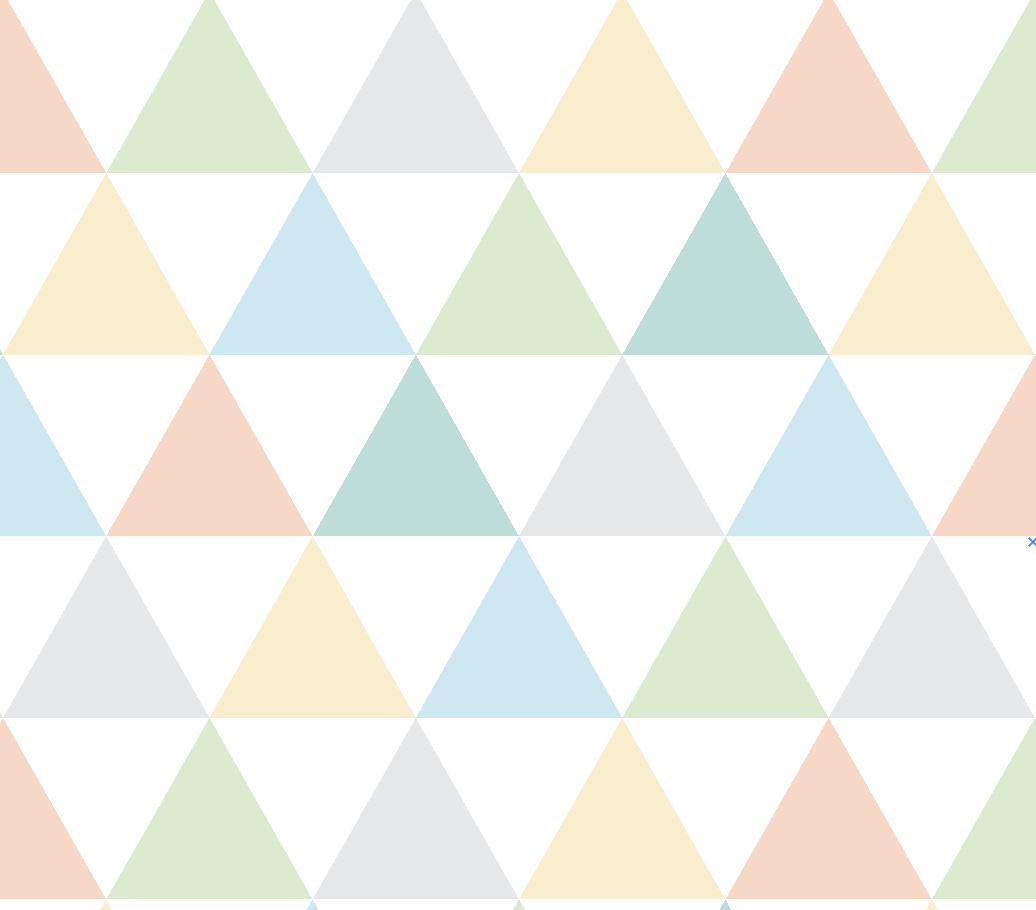 Teal, Green & Tangerine Simple Triangles Wallpaper/ Multi Colored Gender Neutral kids child boys girls modern geometric wallpaper WW1756