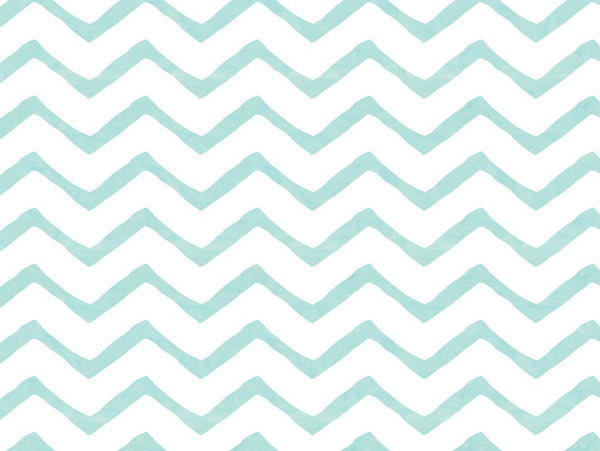 Peel and Stick Wallpaper Blue/ Baby Blue Chevron Wallpaper/ Removable Wallpaper/ Unpasted Wallpaper/ Pre-Pasted Wallpaper