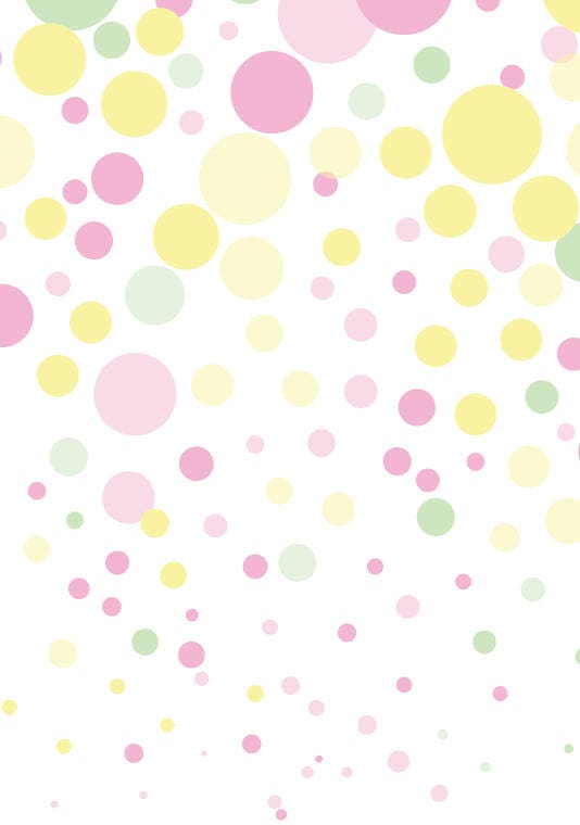 Peel and Stick Wallpaper Dots/ Multi Colored Cascading Bubbles Wallpaper/ Removable Wallpaper/ Unpasted Wallpaper/ Pre-Pasted Wallpaper