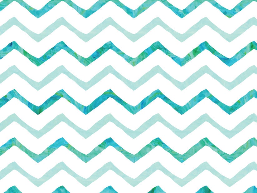 Peel and Stick Wallpaper Chevron/ Teal Chevron Wallpaper/ Removable Wallpaper/ Unpasted Wallpaper/ Pre-Pasted Wallpaper