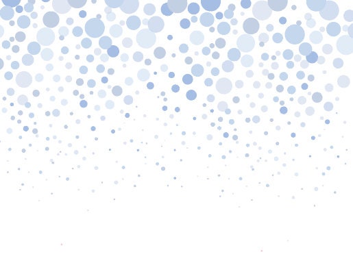 Peel and Stick Wallpaper Blue Dots/ Blue Bubbles Cascading Wallpaper/ Removable Wallpaper/ Unpasted Wallpaper/ Pre-Pasted Wallpaper
