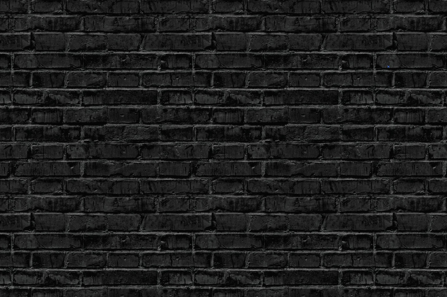 Black Brick Wallpaper // Removable Wallpaper // Peel and Stick Wallpaper // Unpasted Wallpaper // Pre-Pasted Wallpaper WW1913